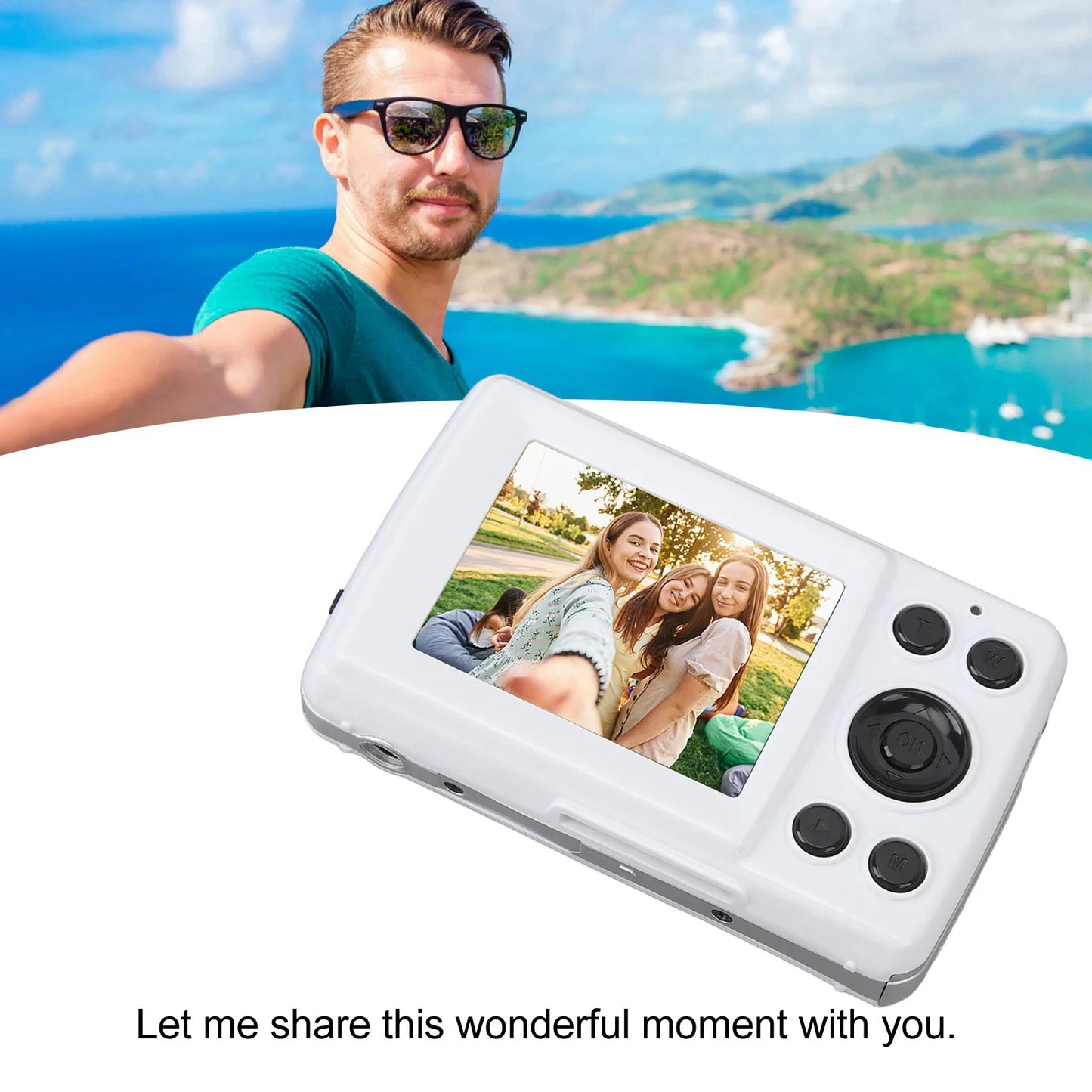 Portable Camera Digital Zoom Auto Focus Photography