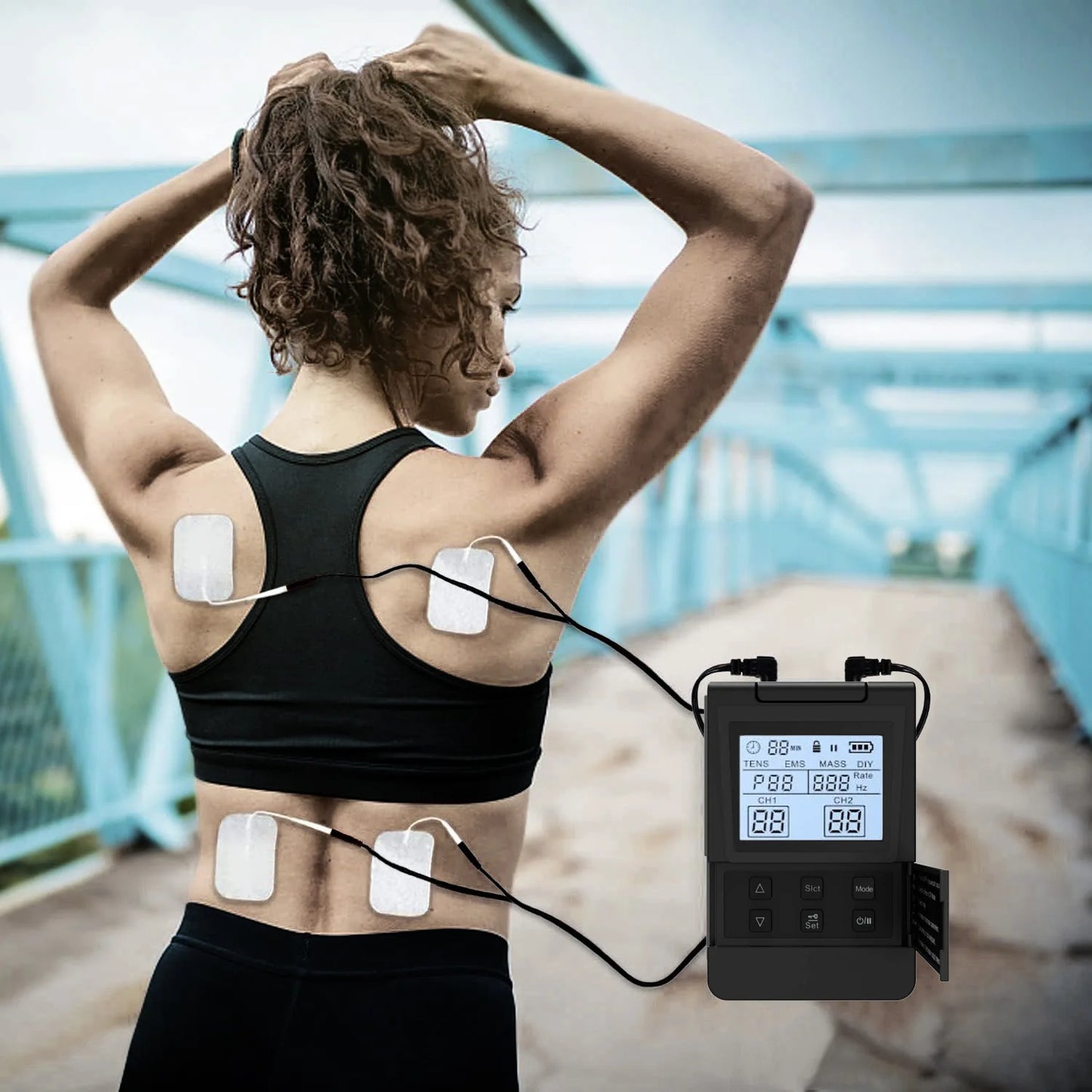Electric Muscle Therapy Stimulator TENS Body Massage
