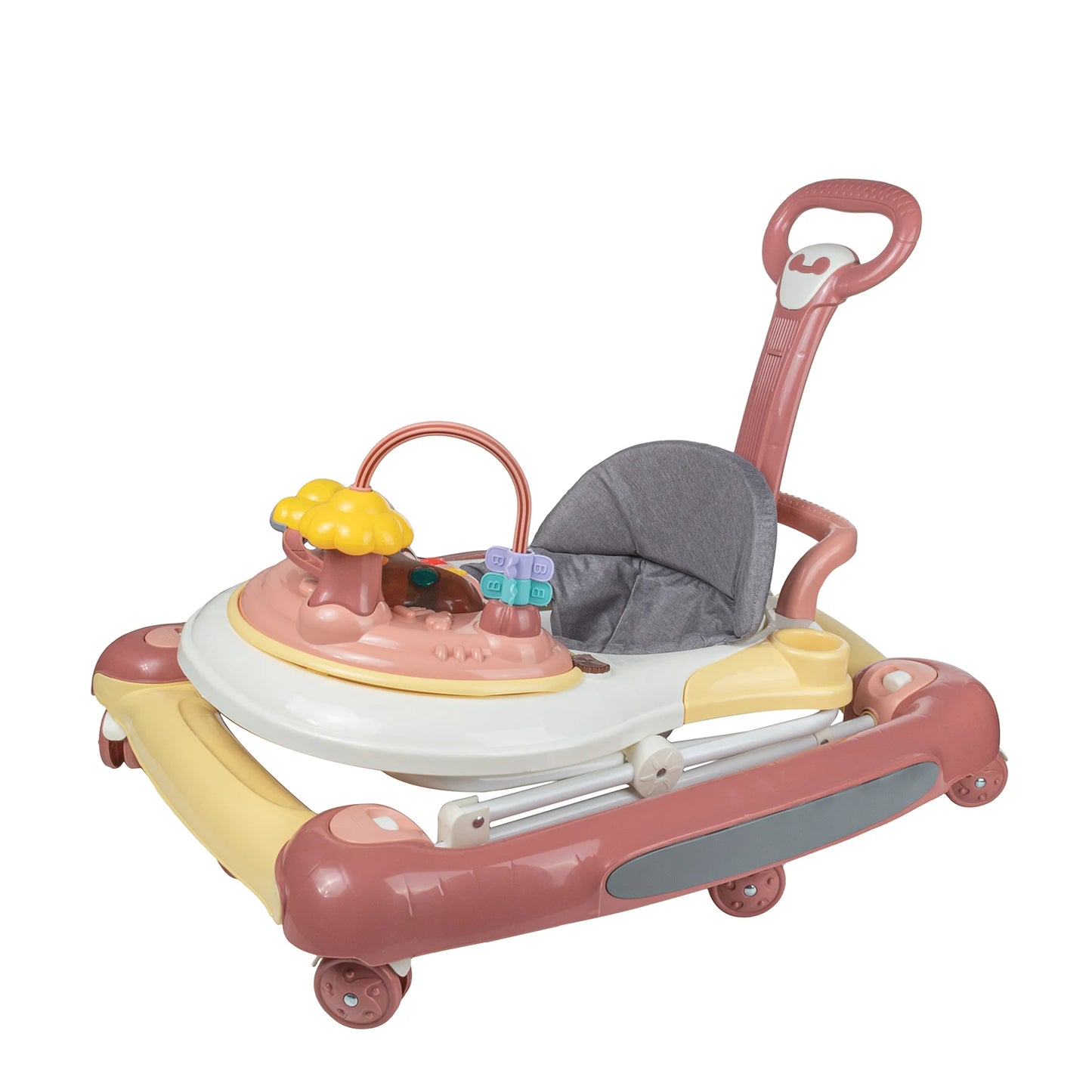 Multi-Functional Awning Anti-Rollover Baby Walker