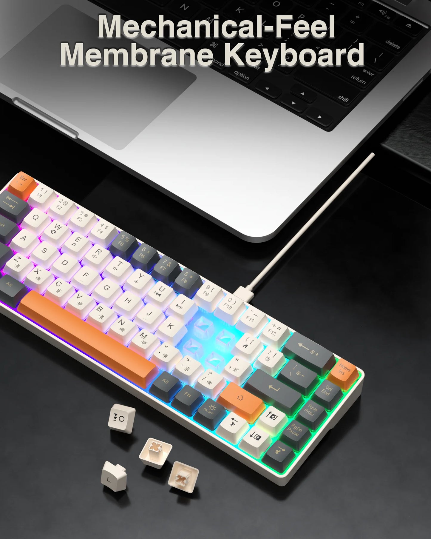 Gaming Keyboard 68 N- Key Rollover Backlight