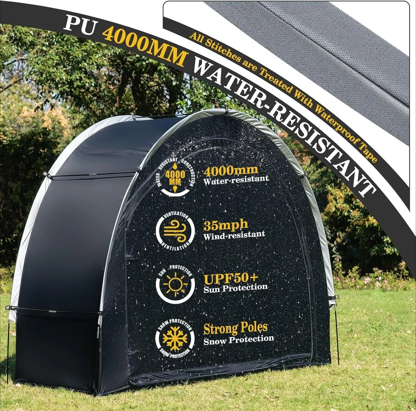 Bike Storage Tent, Outdoor Oxford Fabric Waterproof
