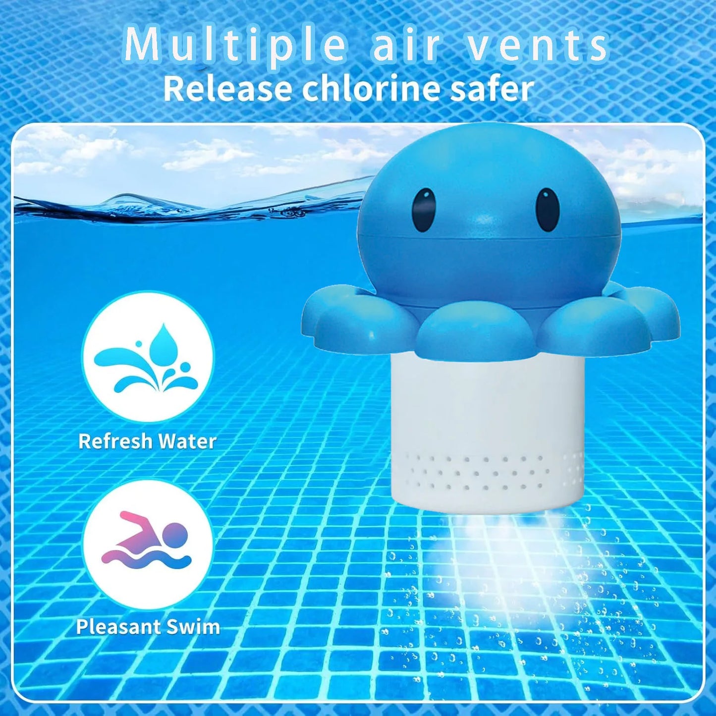 Pool Chlorine Float, Dispenser Large Small Swimming Bathtubs