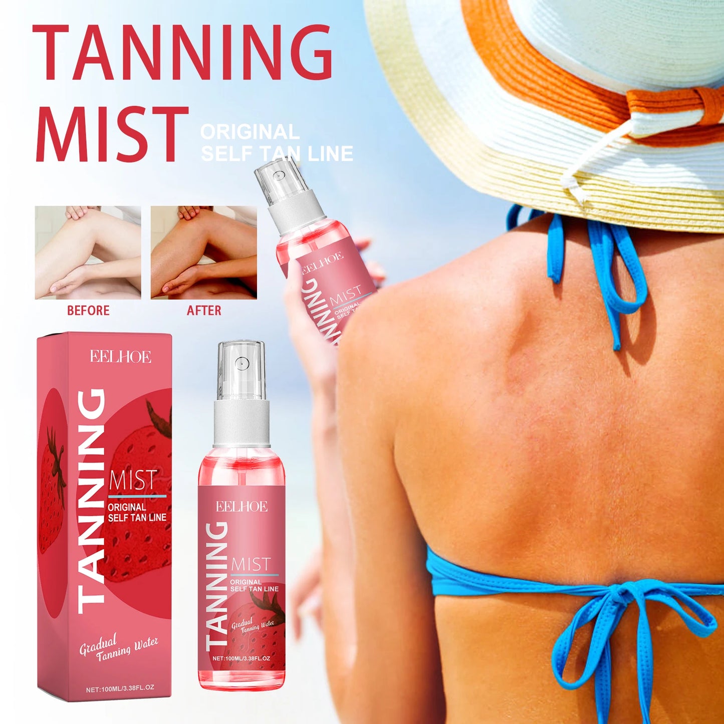 Natural Self Tanning Body and Face Tan