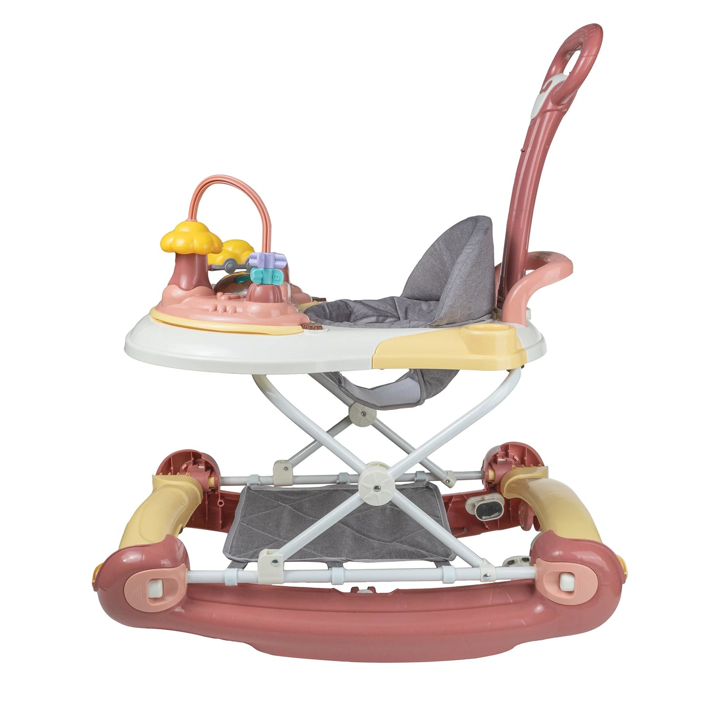 Multi-Functional Awning Anti-Rollover Baby Walker