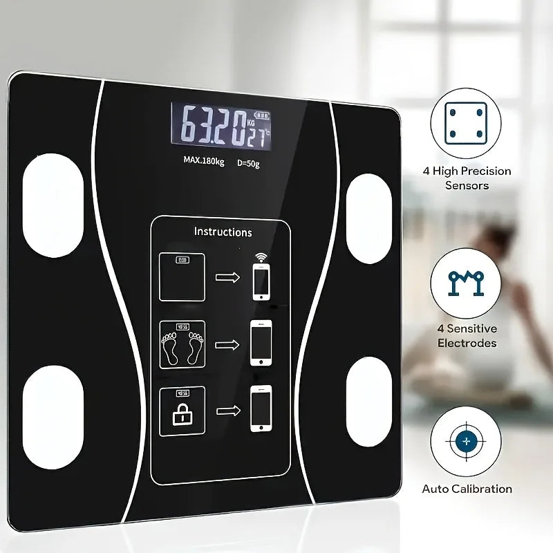 Digital Body Scale LED Screen Weight Fitness
