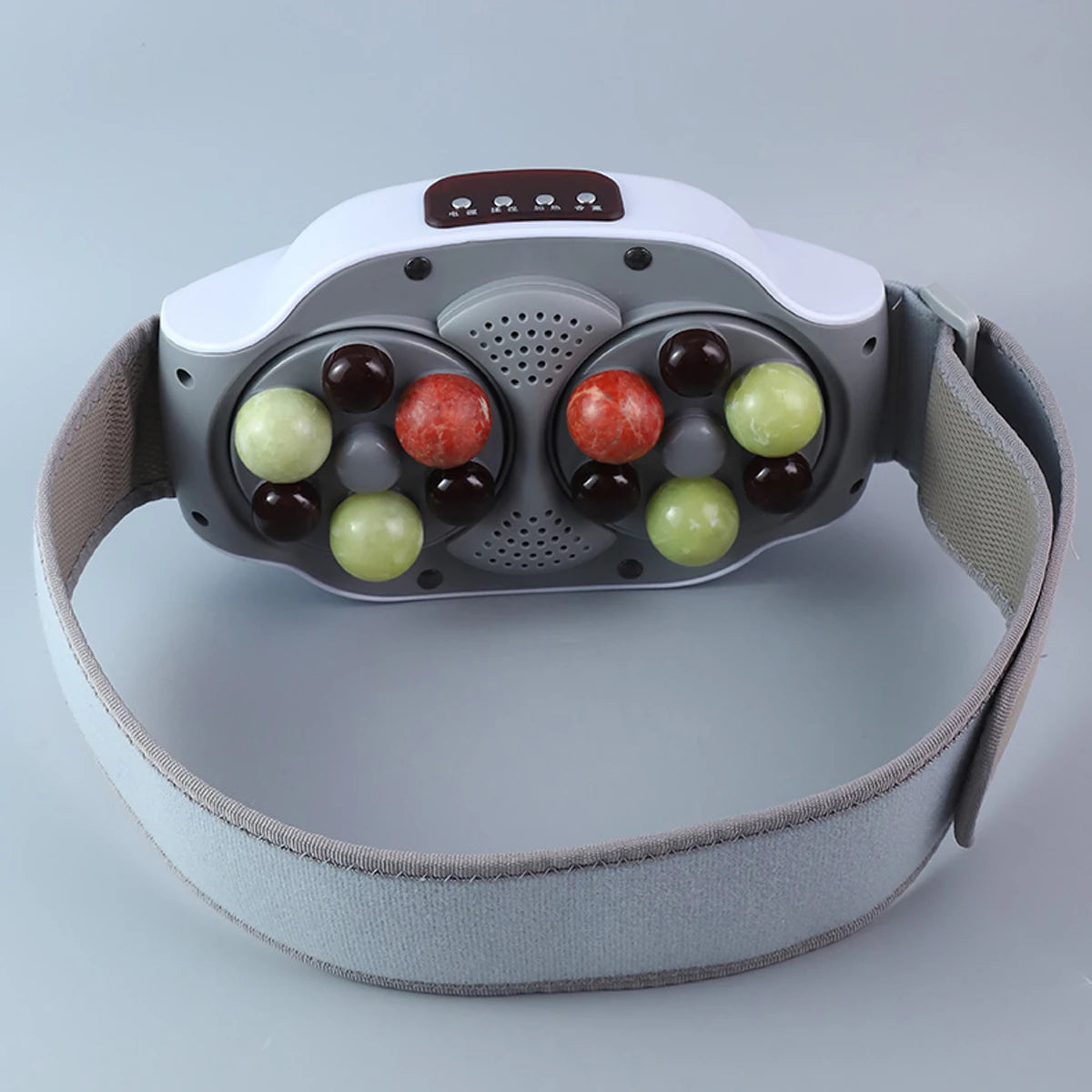 Hot compress abdominal massager, portable charging device