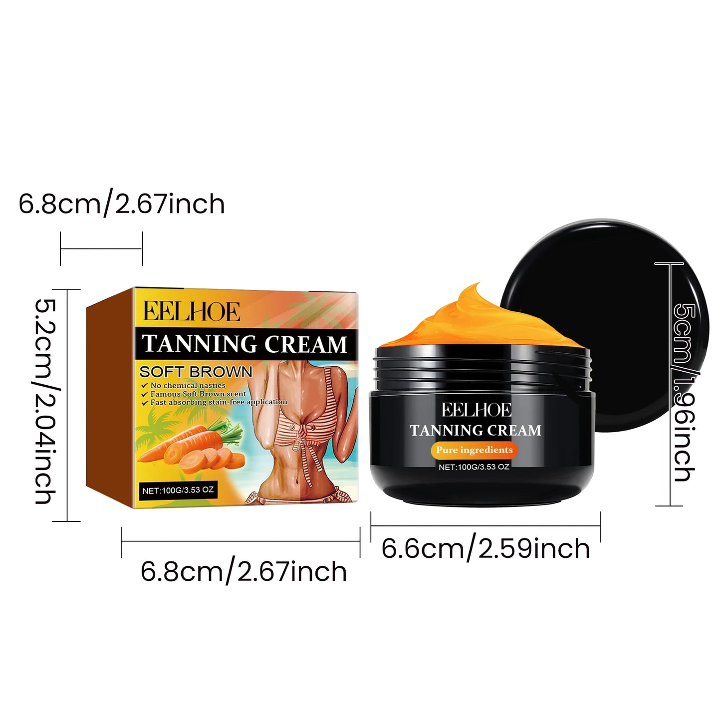 Outdoor Sunbathing Natural Wheat Bronze Skin Moisturizing