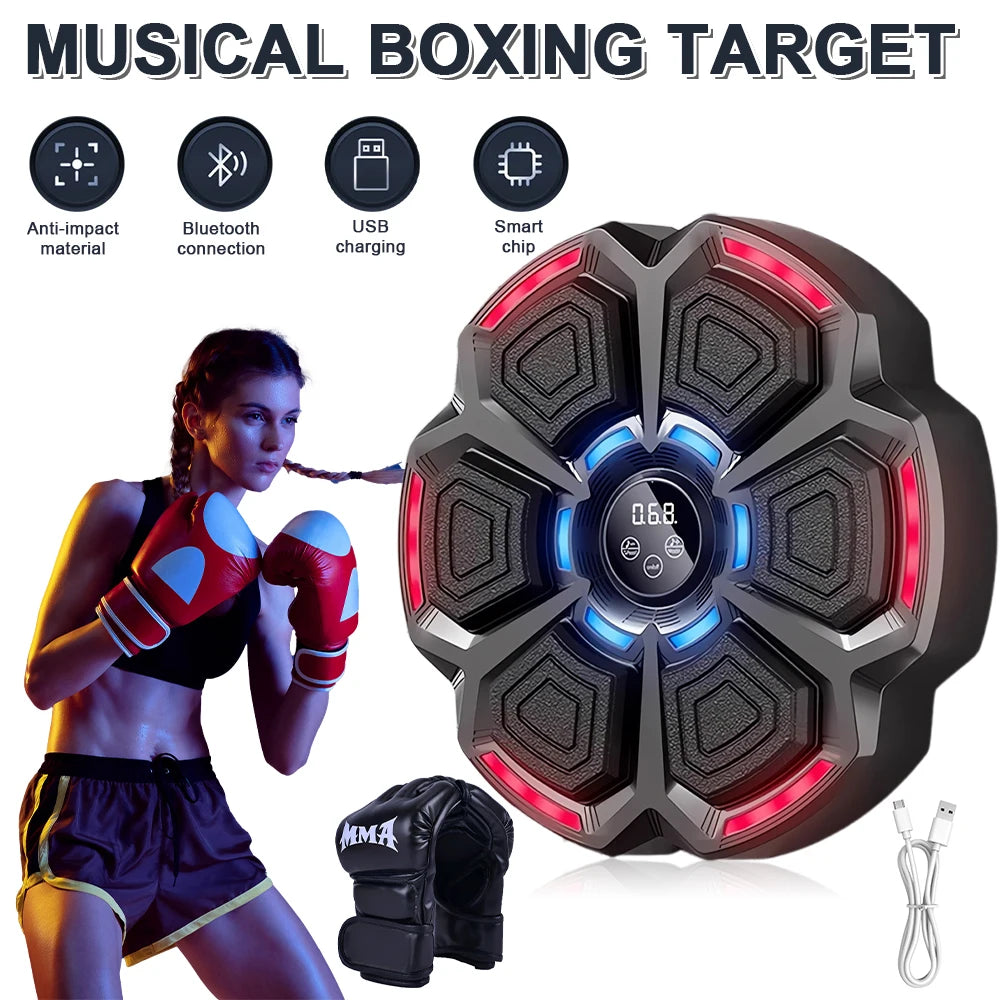 Music Boxing Workout Adjustable Speed Wall-Mounted