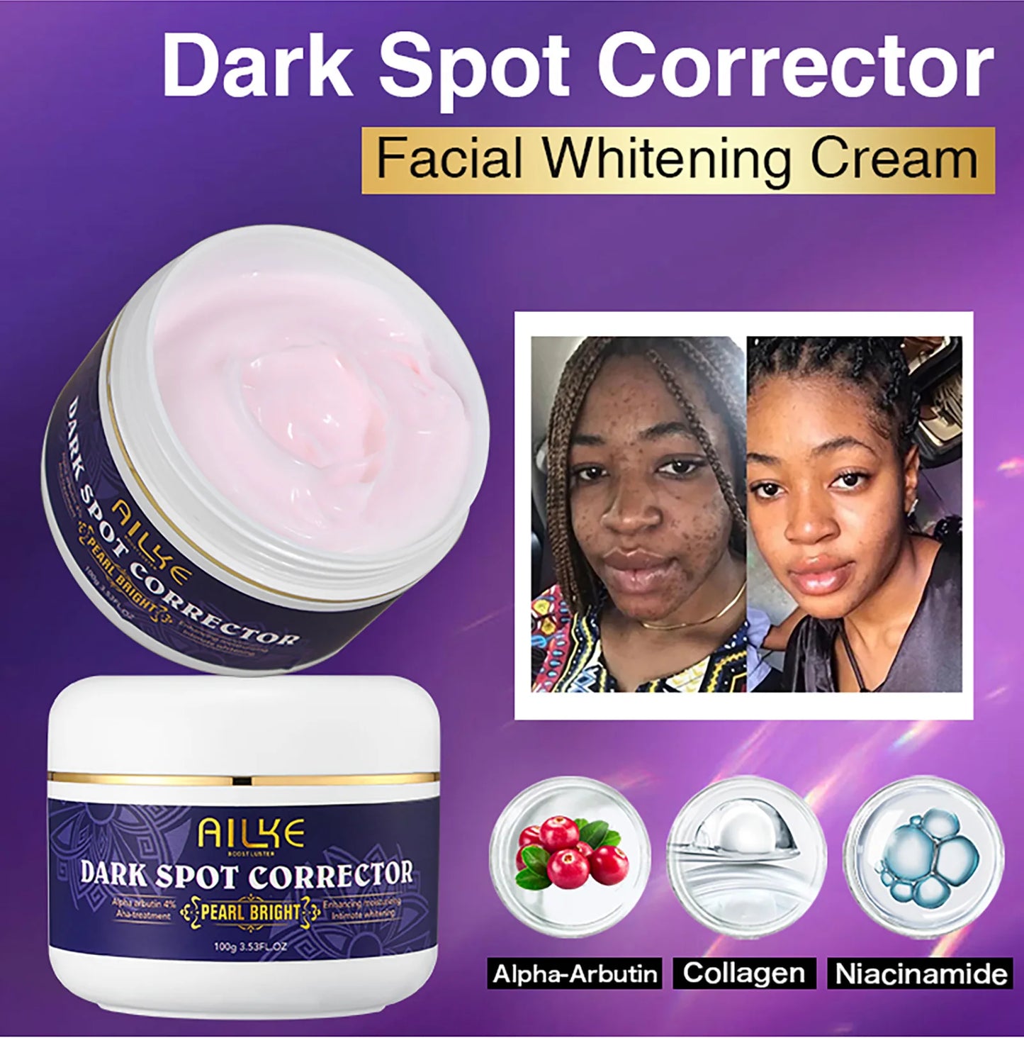 Remover Dark Spots Armpit, Elbows, Legs, Age ,