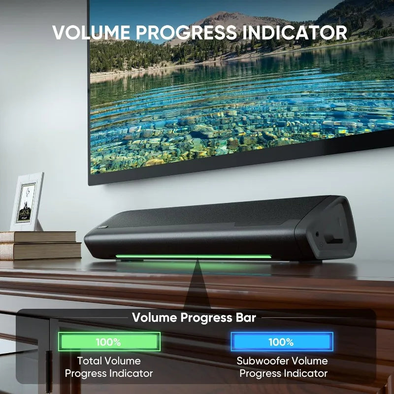 Sound Bars TV With Subwoofer, Bass Monitor