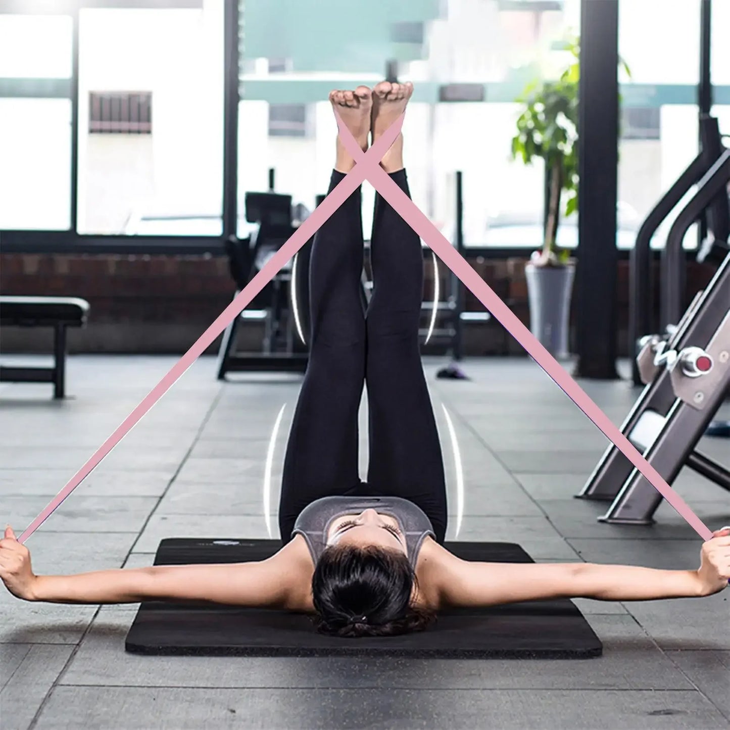 Pilates Ball Ring Set Band Pregnancy Postpartum