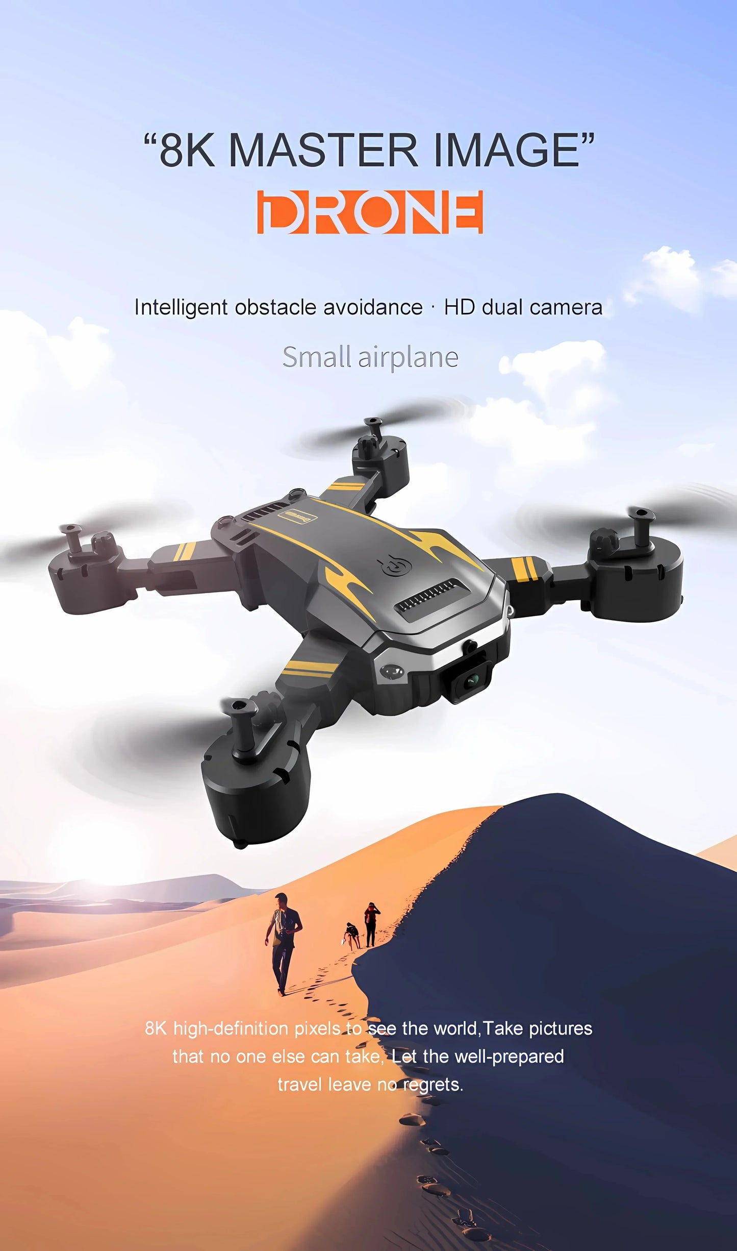 GPS Drone Professional Camera Foldable Quadcopter WIFI