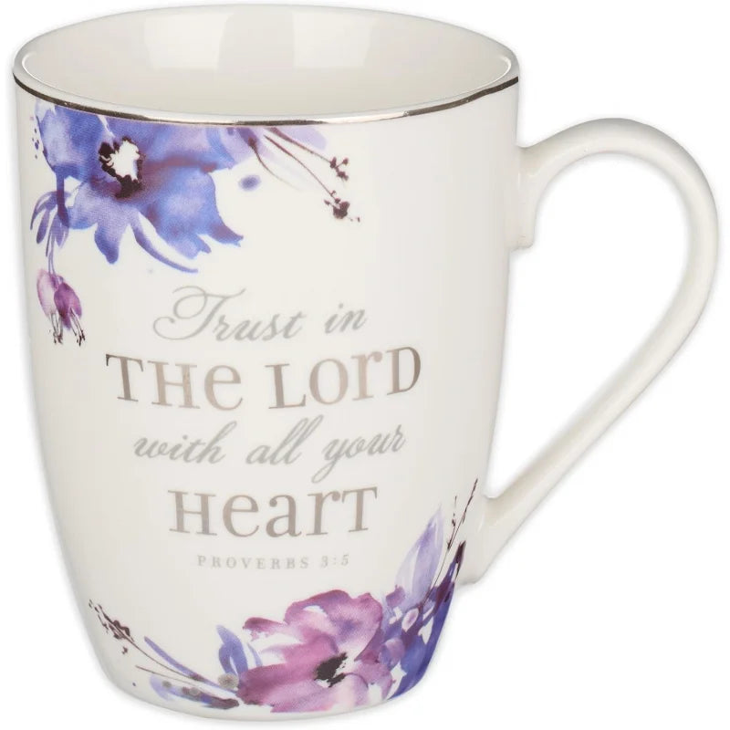 Scripture Ceramic Coffee Tea Mug Inspirational Verse