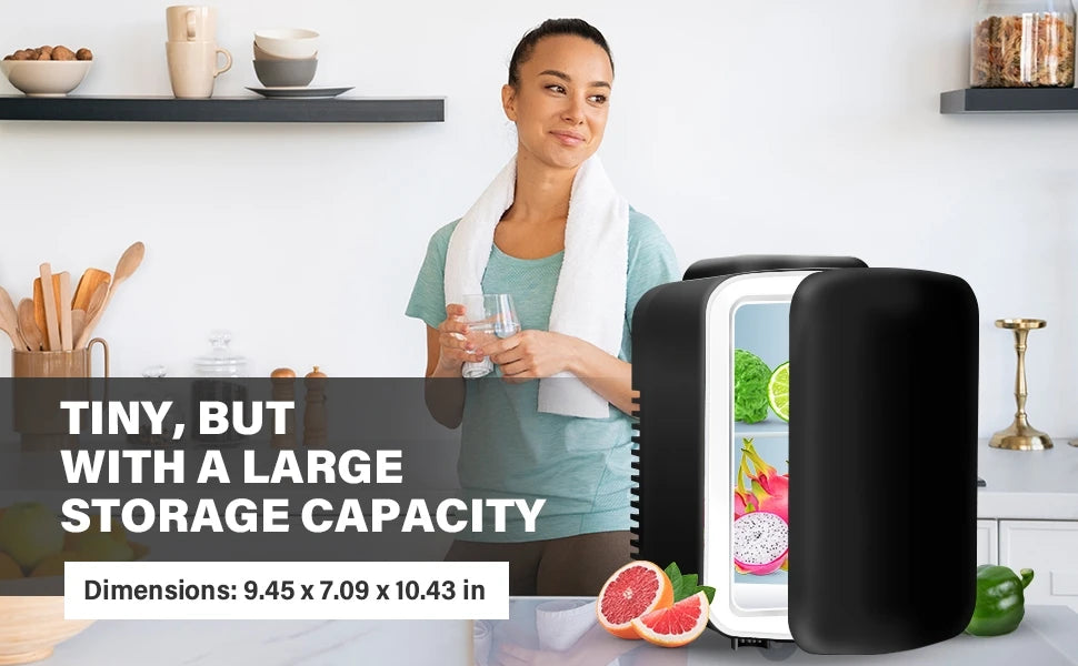Power Mini Tank Portable Small Refrigerator Insulated