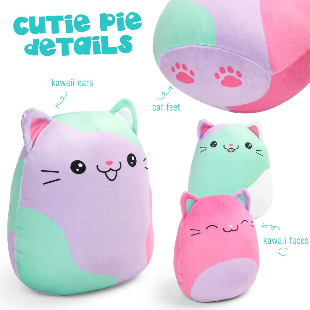 Plush Cat Toy, Stuffed Animal Hugging Pillow,