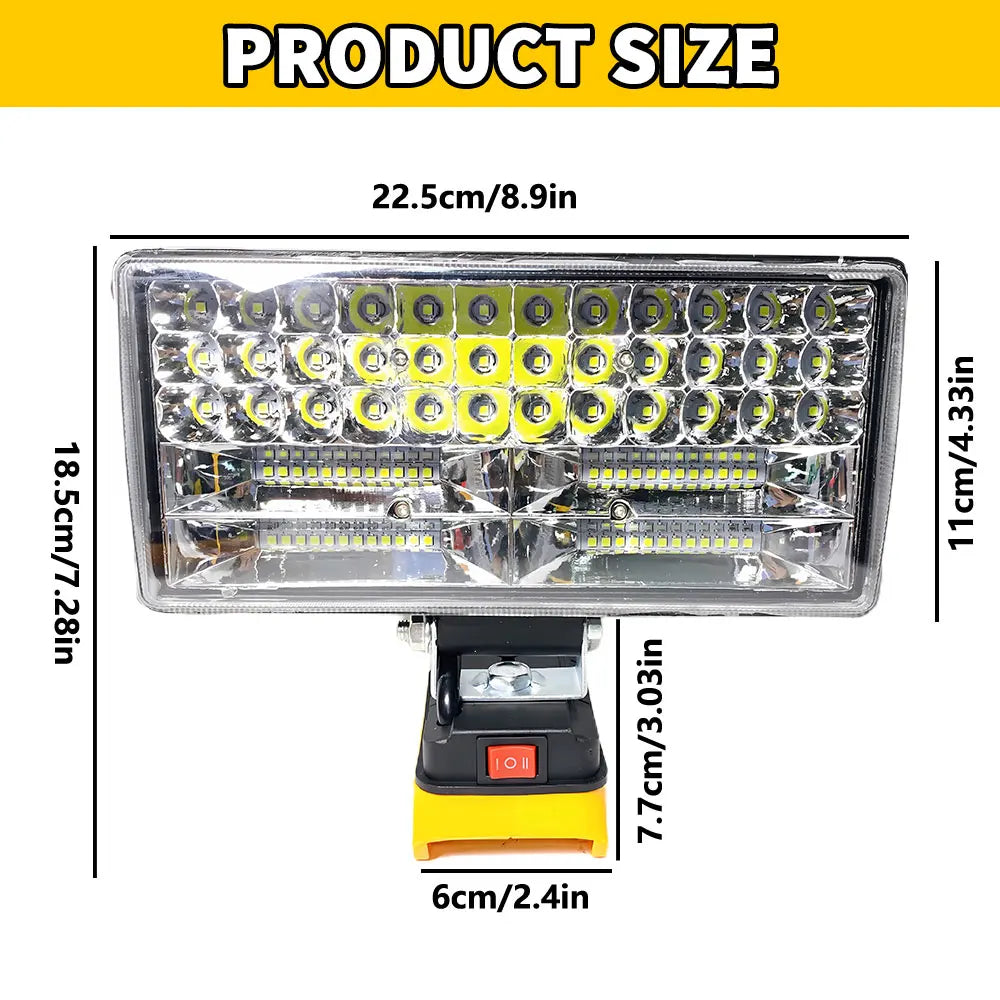 Outdoor Work Fishing Handheld Emergency Lamp Bosch