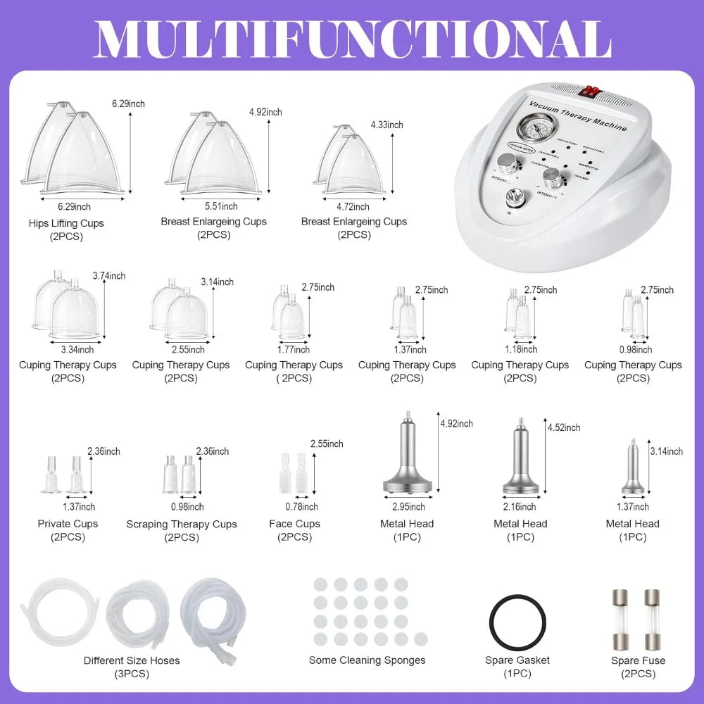 Body Massage Cupping Machine Vacuum Therapy Rejuvenation