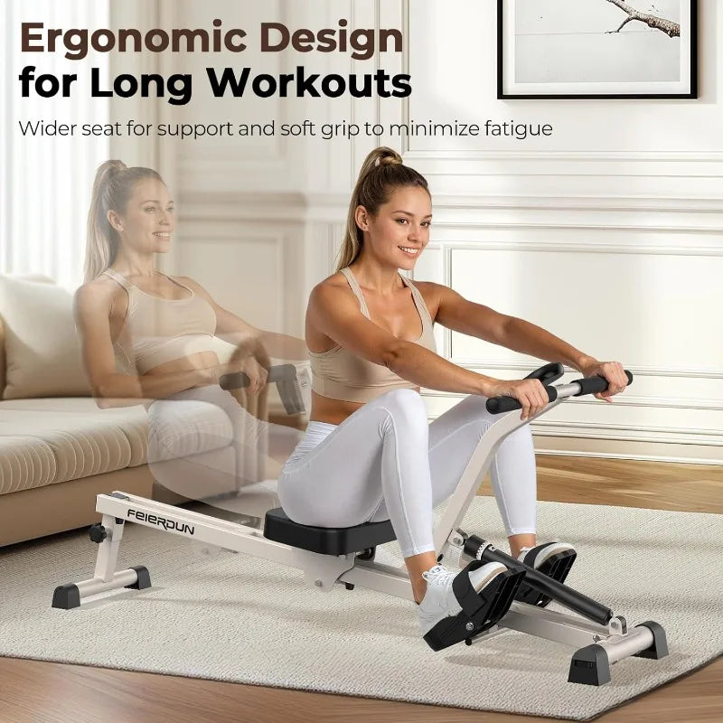 Adjustable Rowing Machine Home Resistance Complete Body