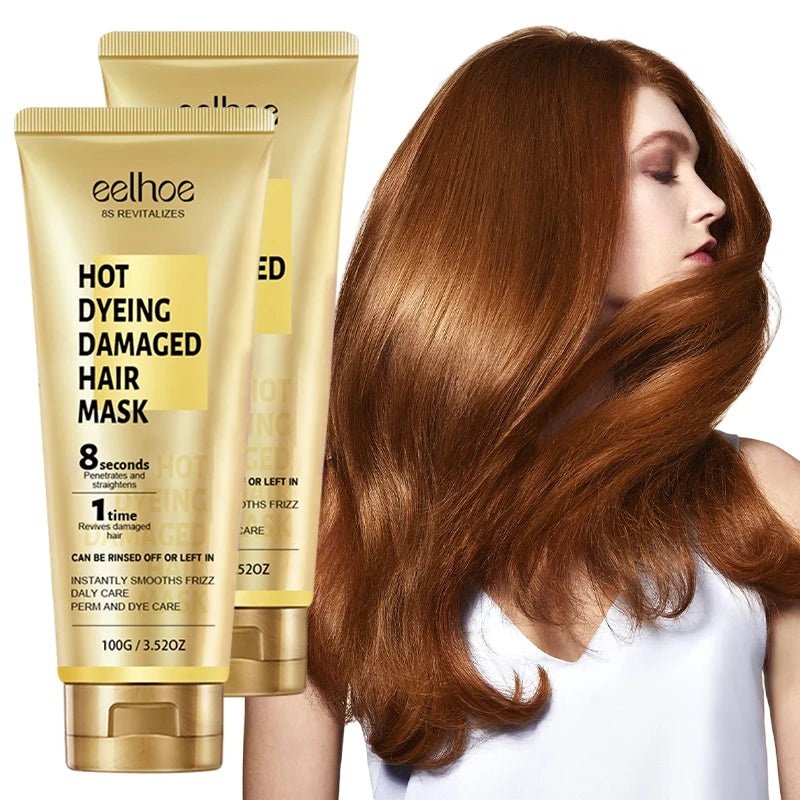 Keratin Hair Mask Repairing Frizz Dry Hair