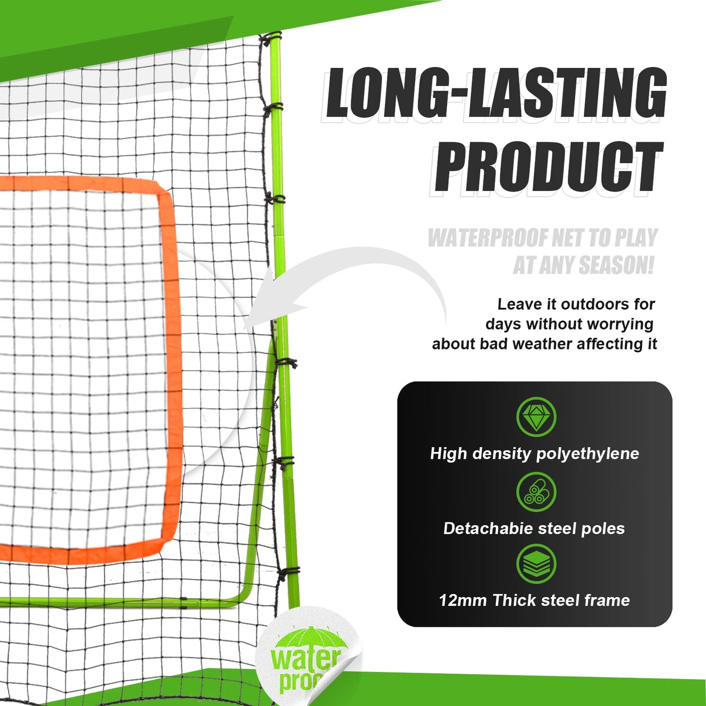Rebound Baseball Volleyball Pitch Training Angle Adjustment