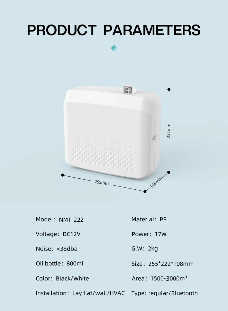 Aroma Diffuser Machine Air Freshener Essential Oil