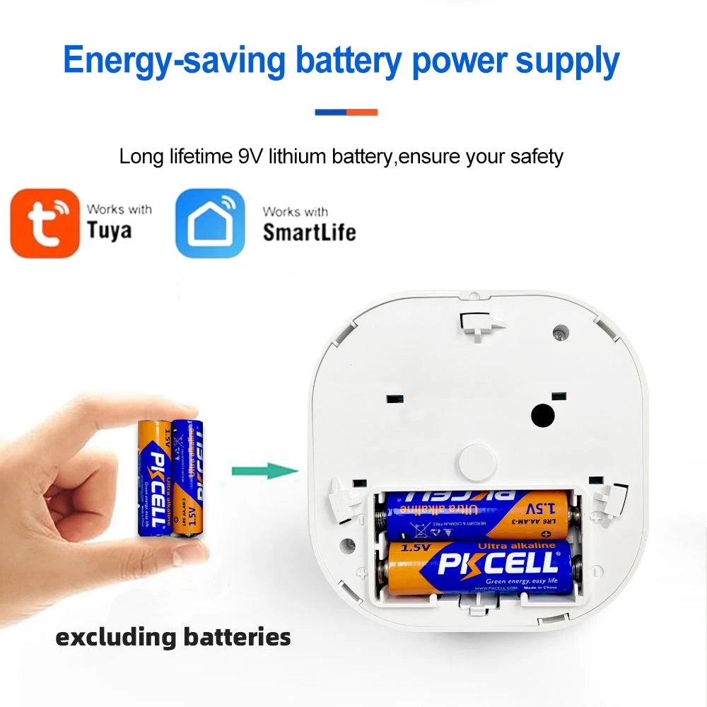 Smart Smoke Alarm Home Security System Firefighter