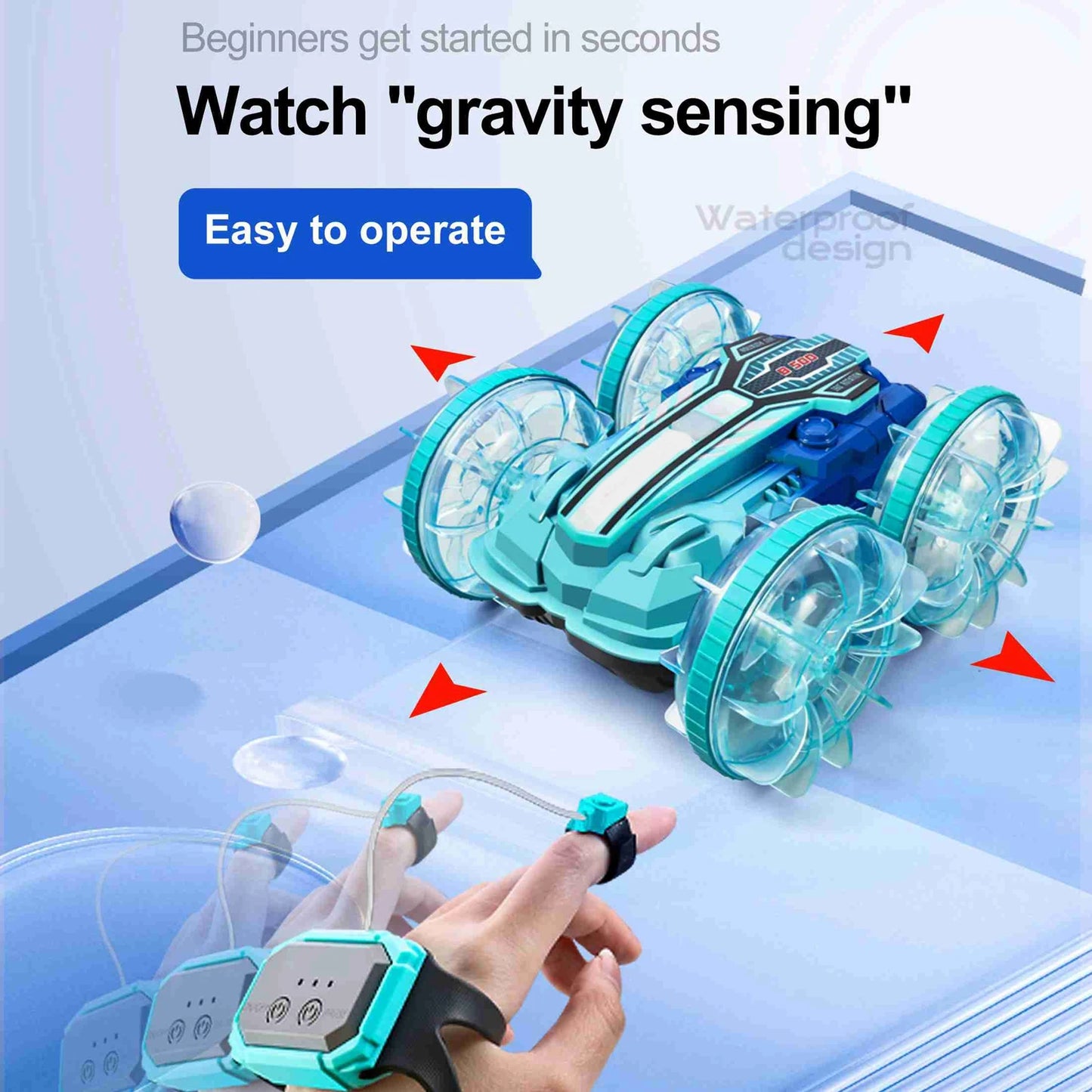 Remote Control Car Boat Beach Pool Toys