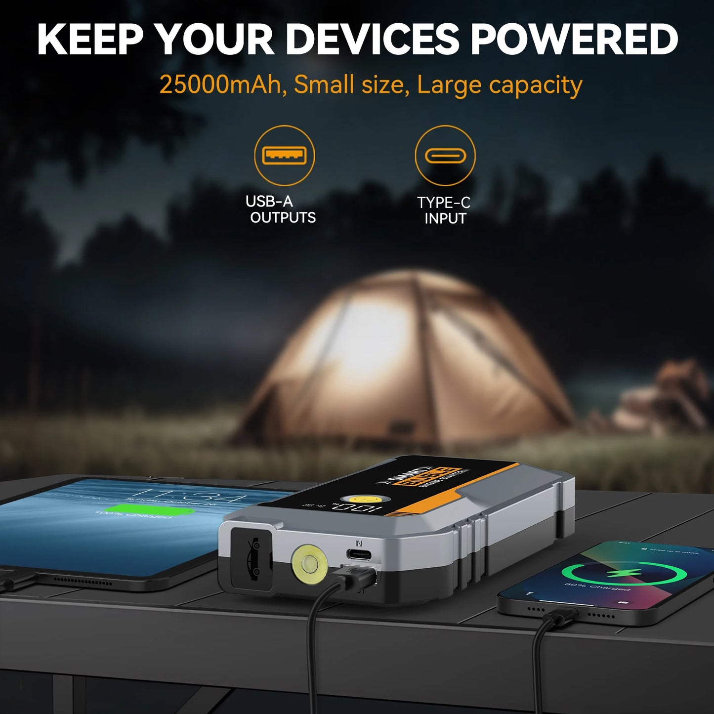 Power Bank Car Auto Start Portable Charger