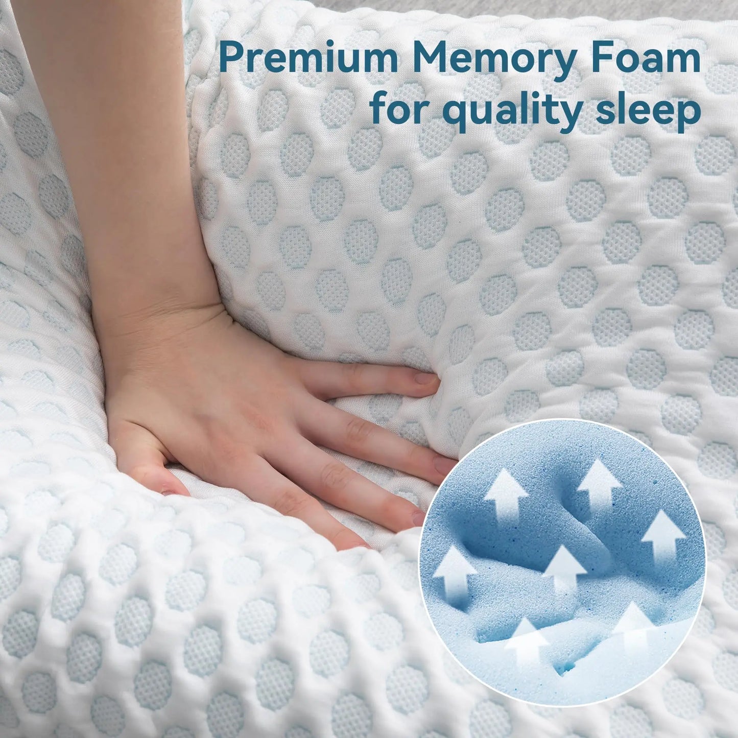 Neck Contour Cervical Orthopedic Pillow Stomach Sleeper
