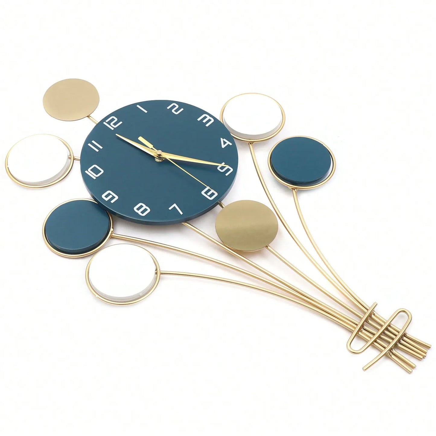 Large Wall Clock Without Drilling Battery Silent,