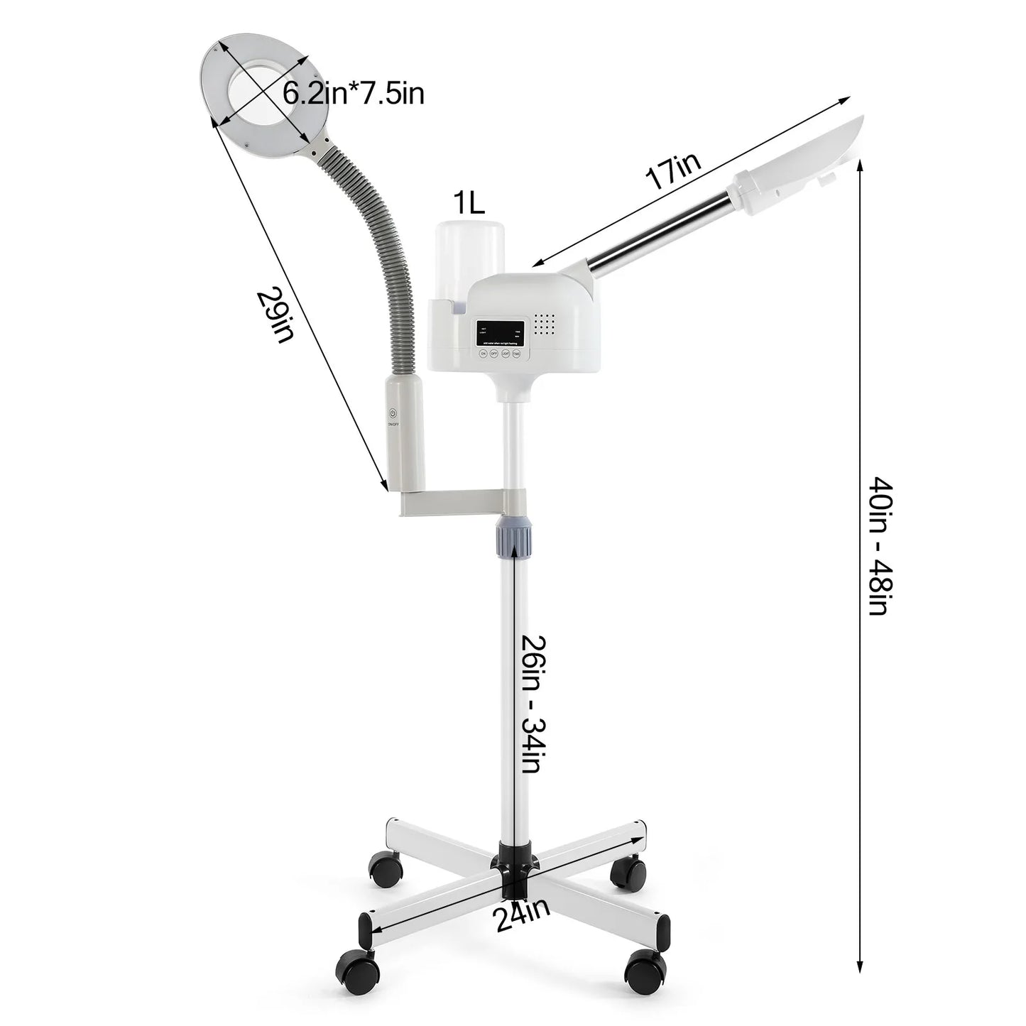 Hot Facial Steamer Magnifying Lamp Skin Care