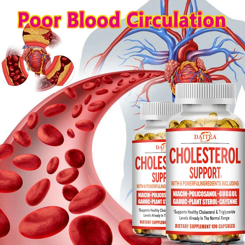 Helps Heart Circulatory System, Cardiovascular, Supports HDL
