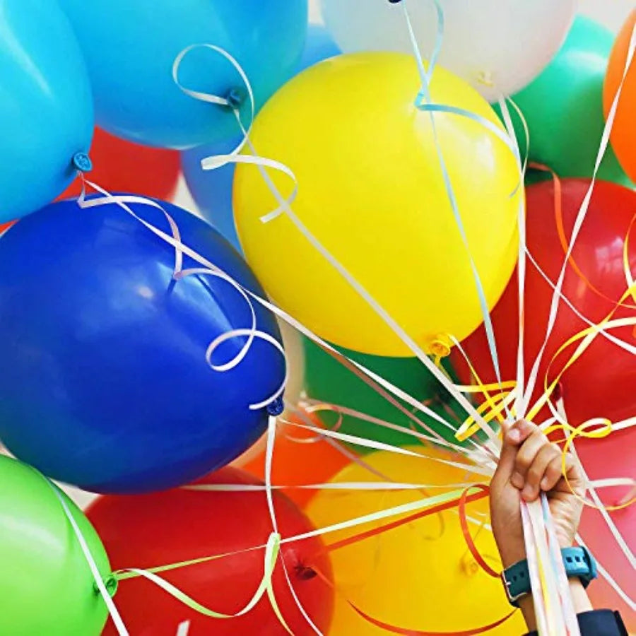 Premium Assorted Colorful Balloons Bulk Pack Latex