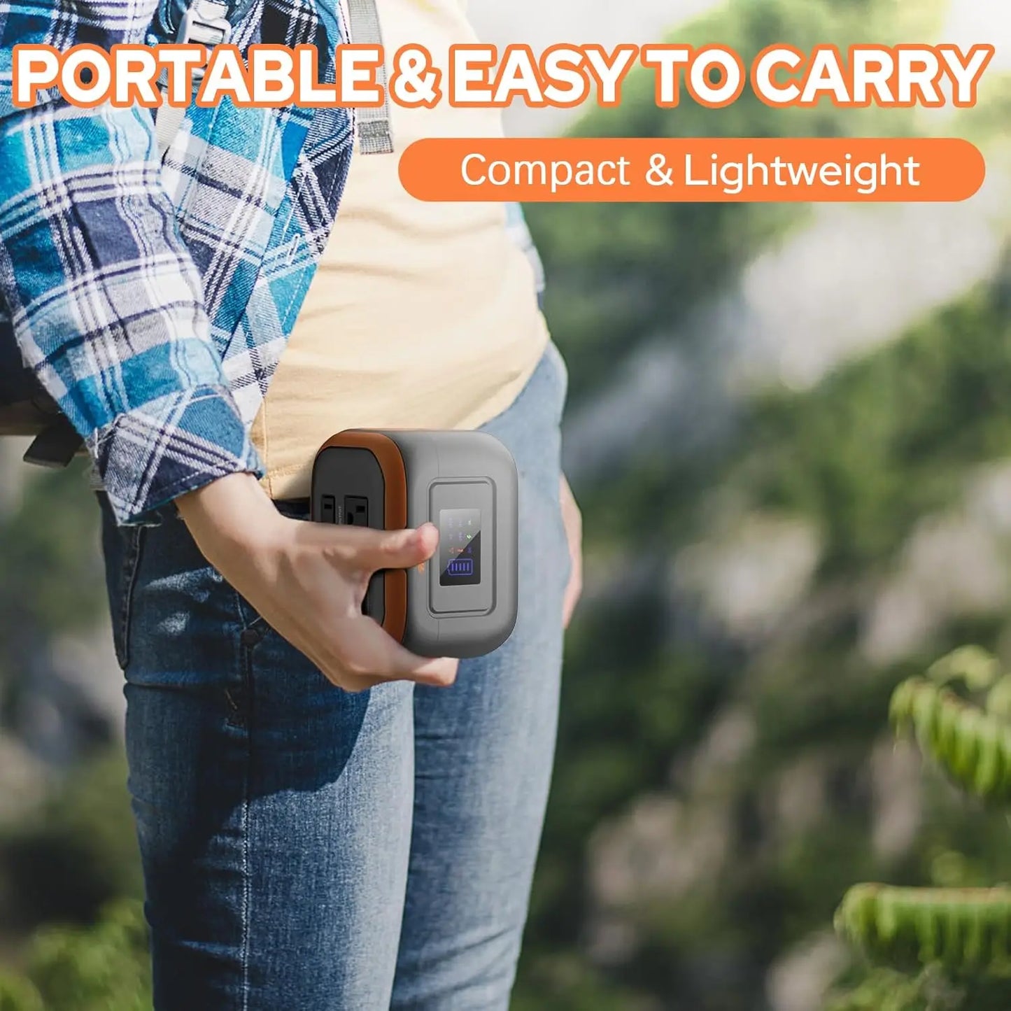 Portable Power Station Bank Outdoor Camping Van