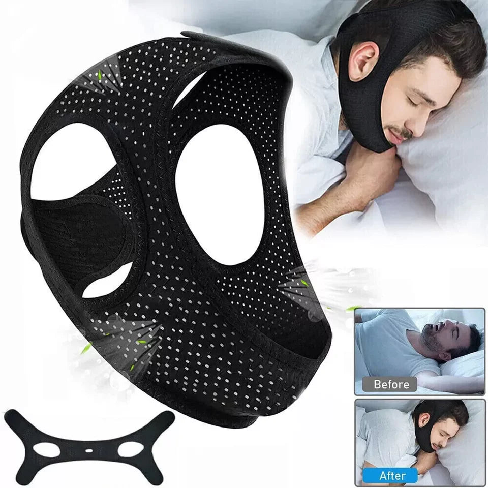 Mouth Guard Adjustable Anti-Snoring Strap Sleep Devices