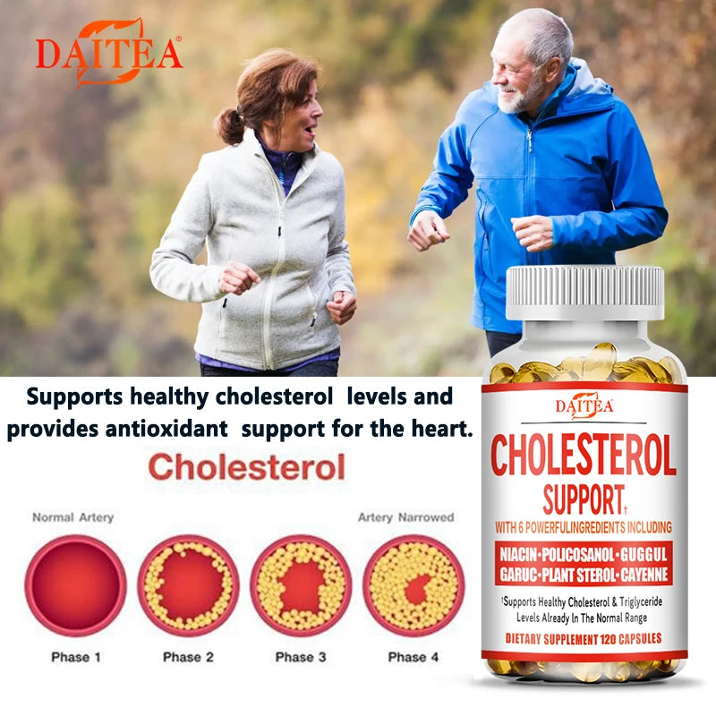 Helps Heart Circulatory System, Cardiovascular, Supports HDL