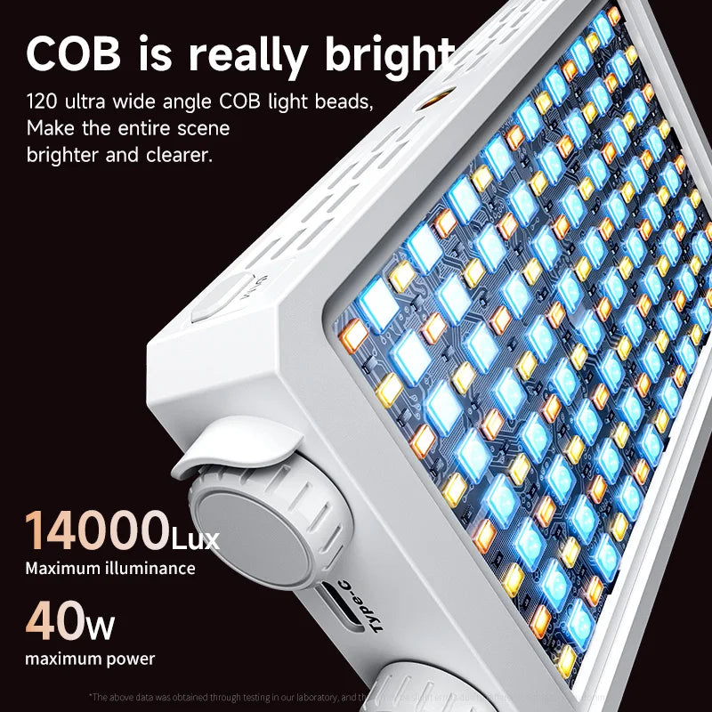 Photography Lighting Rechargeable Portable Panel Video Light