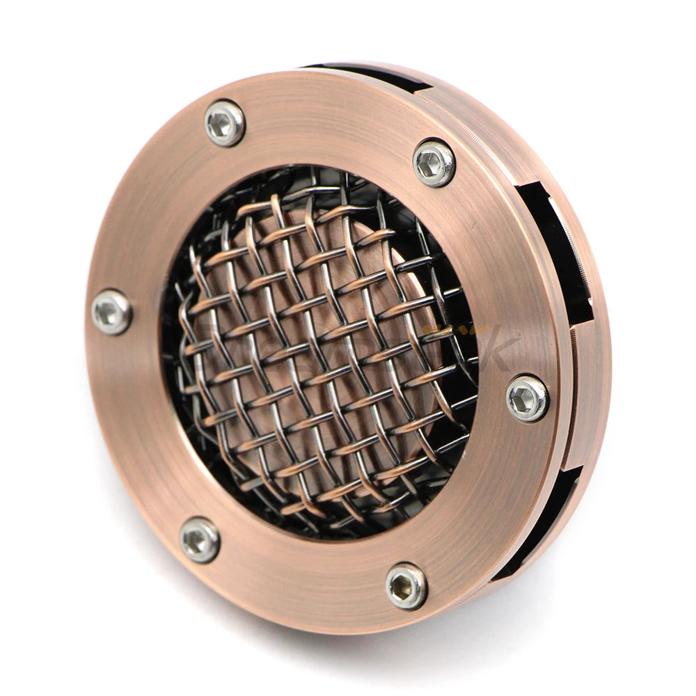 Motorcycle Bronze Mesh Fuel Oil Tank Cover