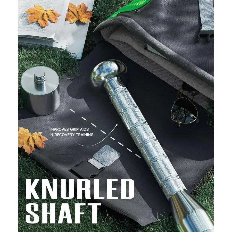 Motion Space Adjustable Macebell Clubbell for Strength Training 6 8in1 Premium Steel Indian Club for Full Body Muscles Shoulder