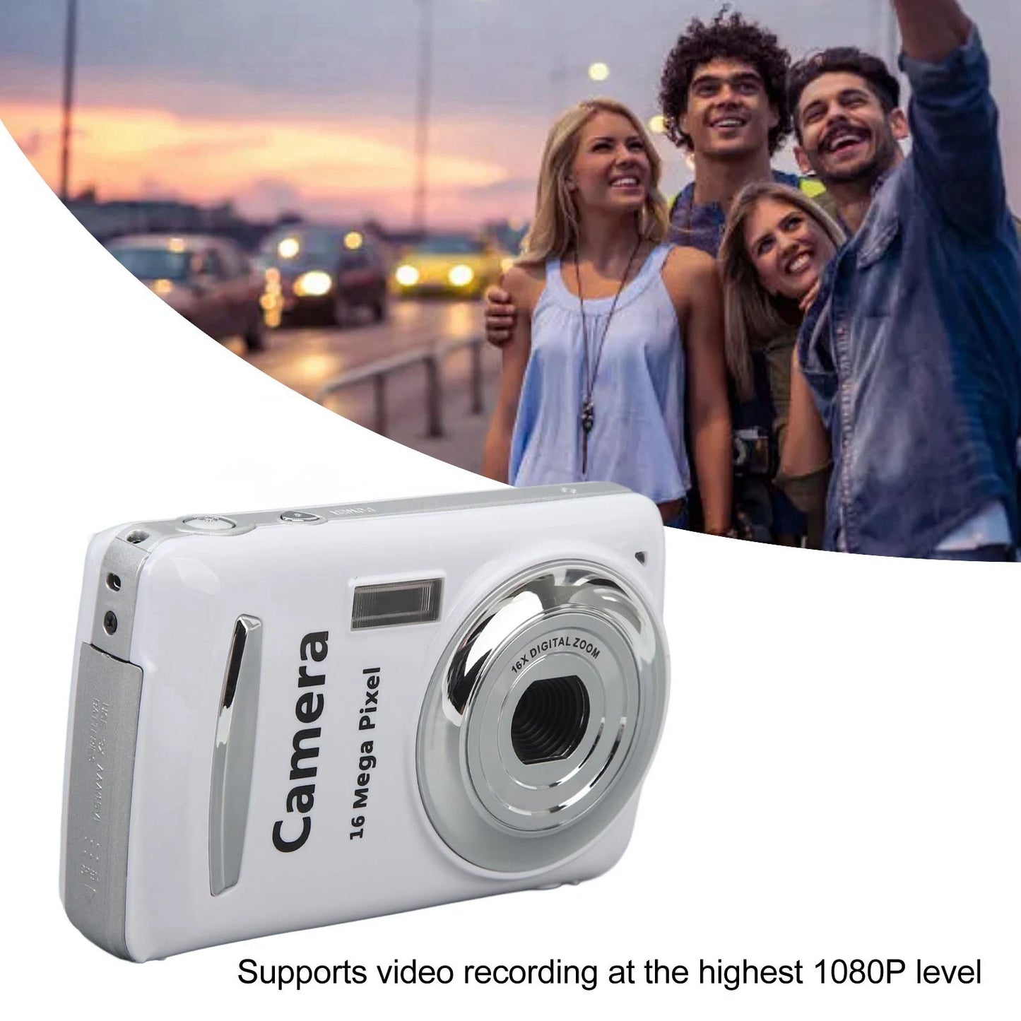 Portable Camera Digital Zoom Auto Focus Photography