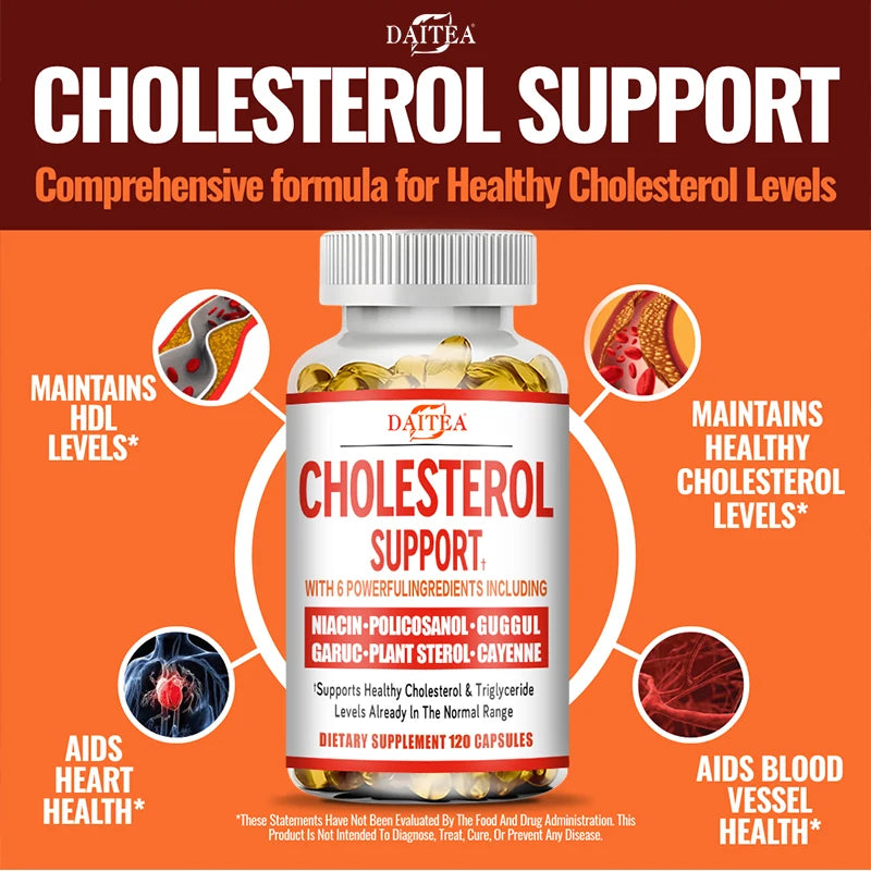 Helps Heart Circulatory System, Cardiovascular, Supports HDL