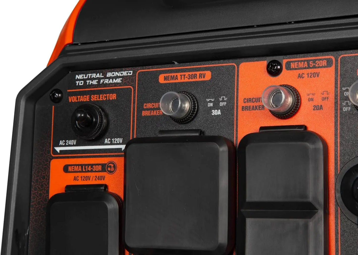 Watt Dual Fuel Portable Inverter Generator Shut-off