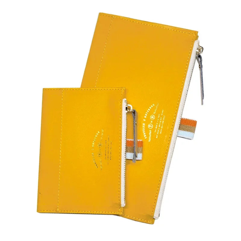 Special Paper Travel Notebook Washable Cowhide Storage