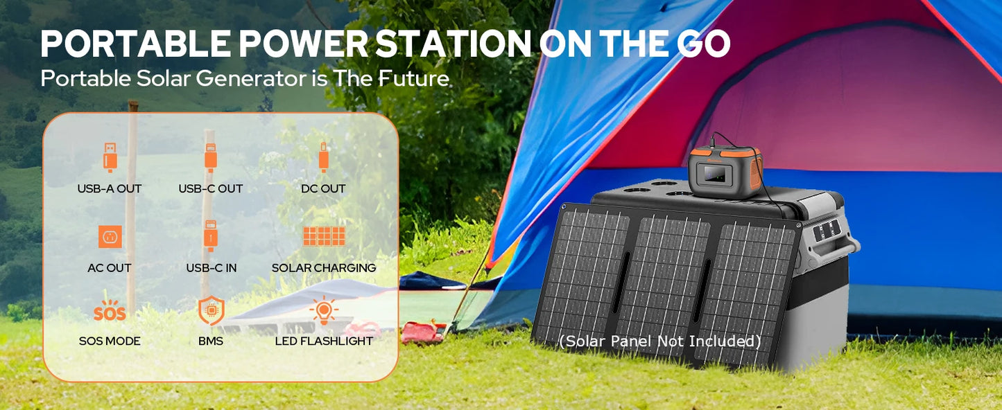 Portable Power Station Bank Outdoor Camping Van