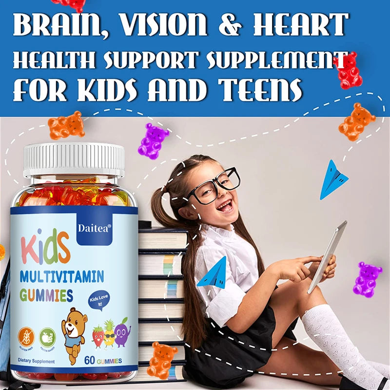Multivitamin Gummies - Healthy Heart, Brain and Body Development