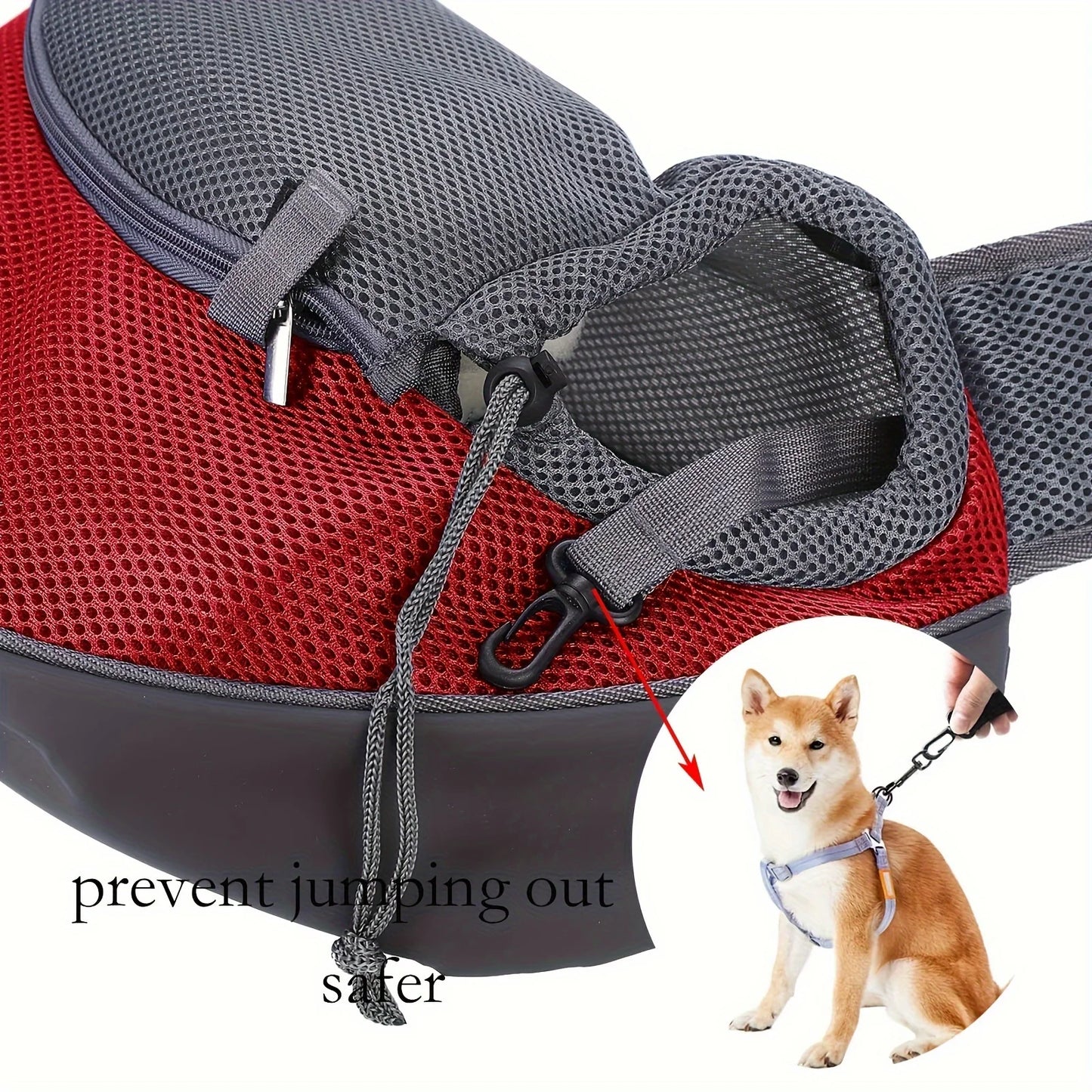 Mesh Breathable Crossbody Cat Dog Travel Walking