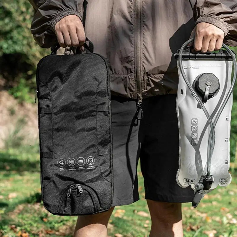 Hiking Hydration Insulation Bag Holder Camping Climbing