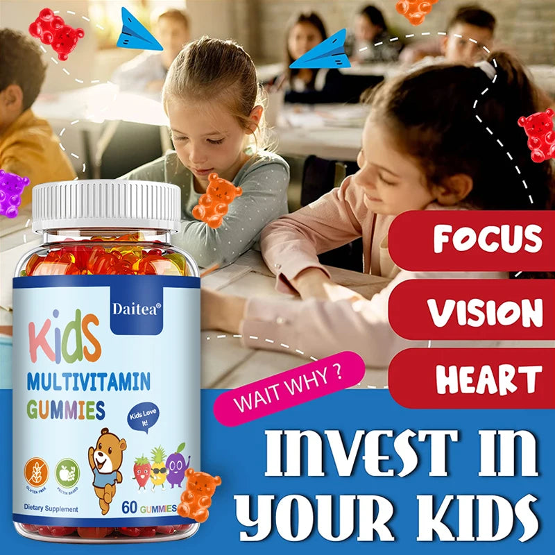 Multivitamin Gummies - Healthy Heart, Brain and Body Development