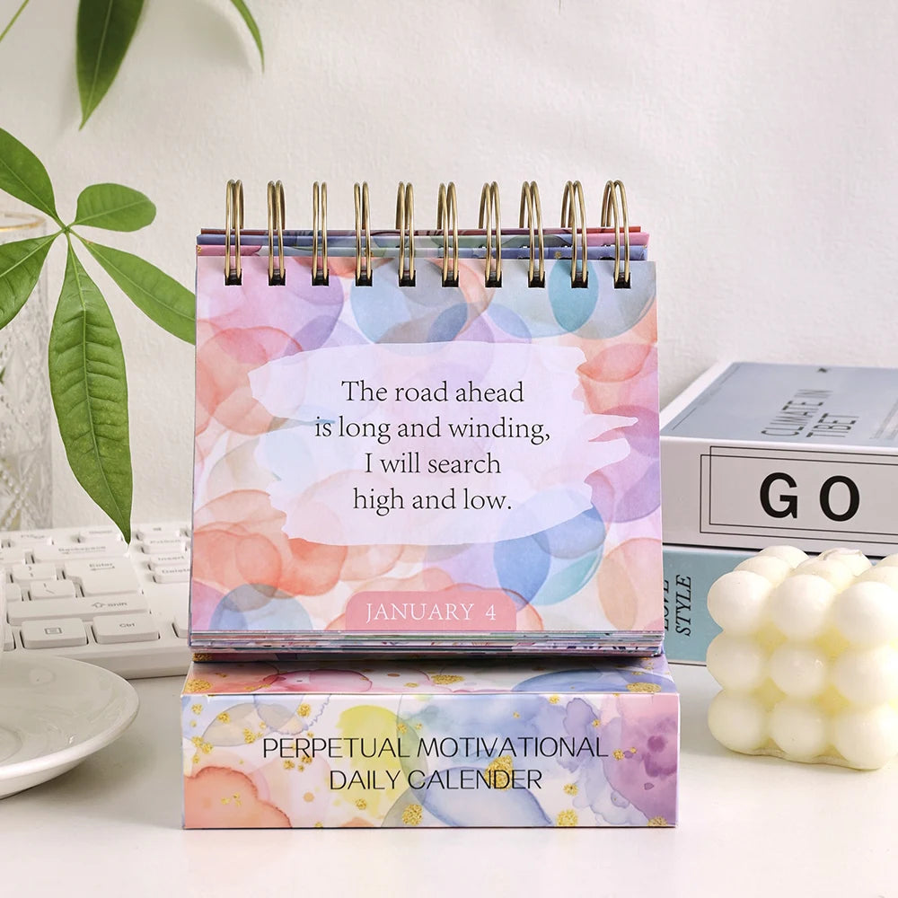 365 Days Affirmations Desktop Calendar Inspirational Quotes