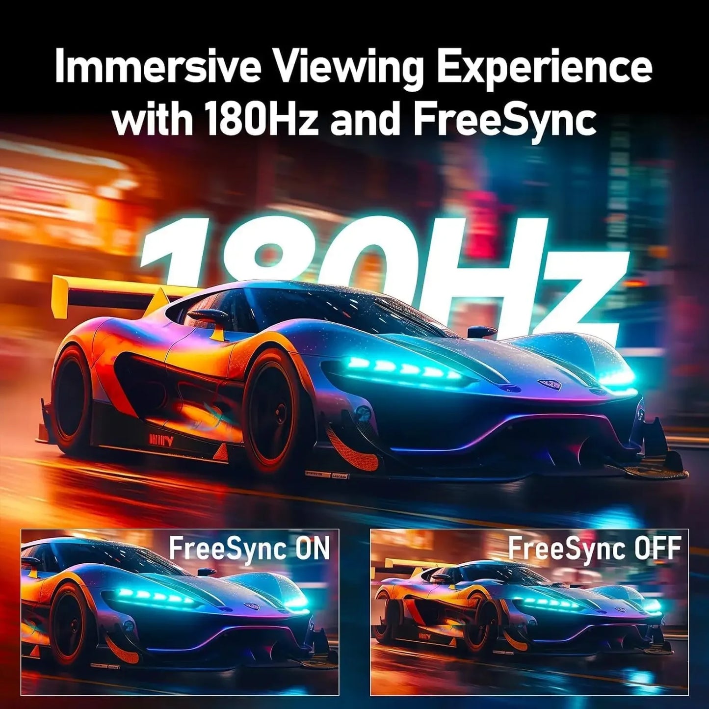 Curved Gaming Monitor Resolution, Refresh Response Coverage